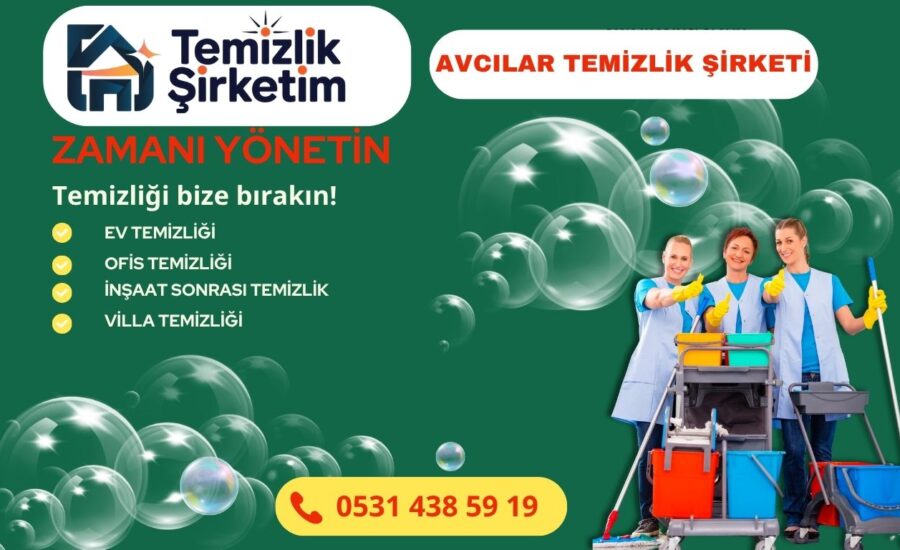 avcılar temizlik şirketi