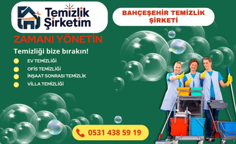 bahçeşehir temizlik şirketi