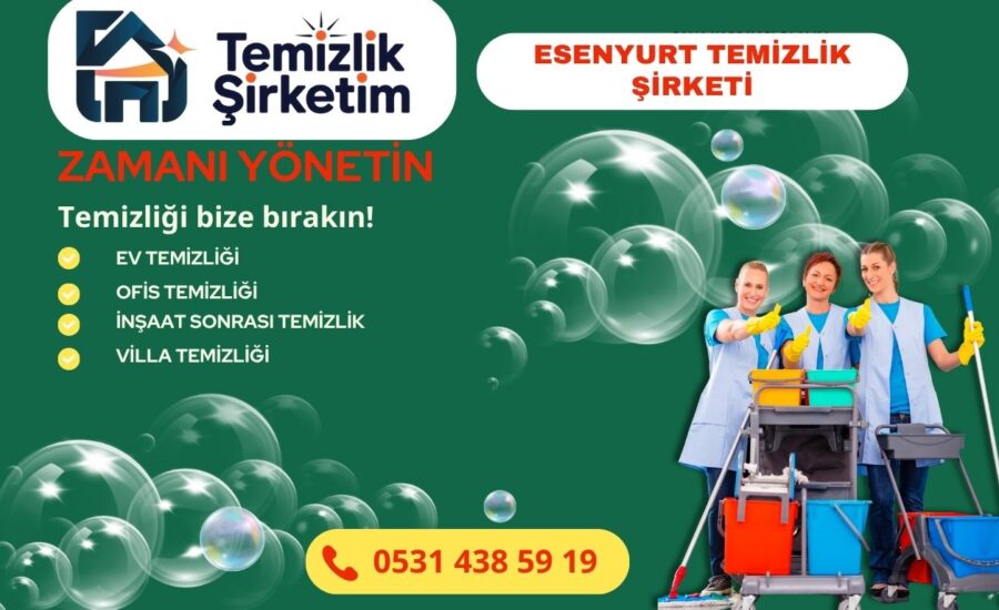 esenyurt temizlik şirketi
